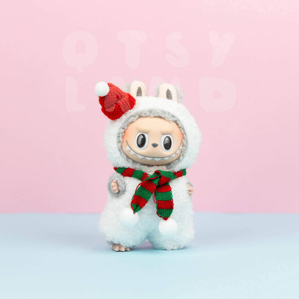 Christmas Snowman Clothes for Labubu
