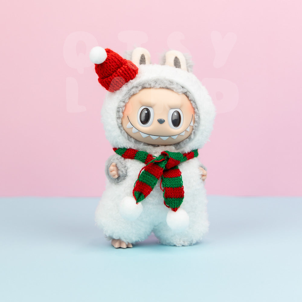 Christmas Snowman Clothes for Labubu