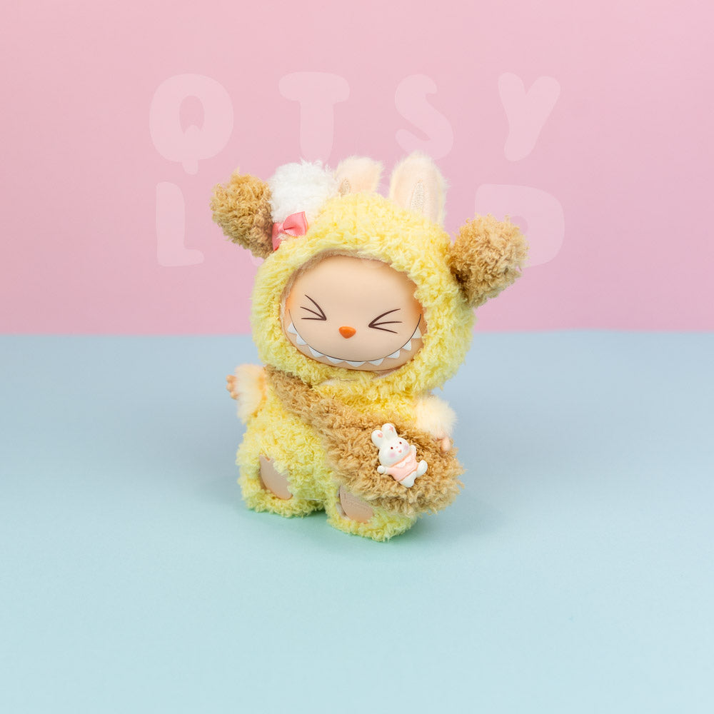 Bunny/Rabbit Bag and Clothes Set for Labubu